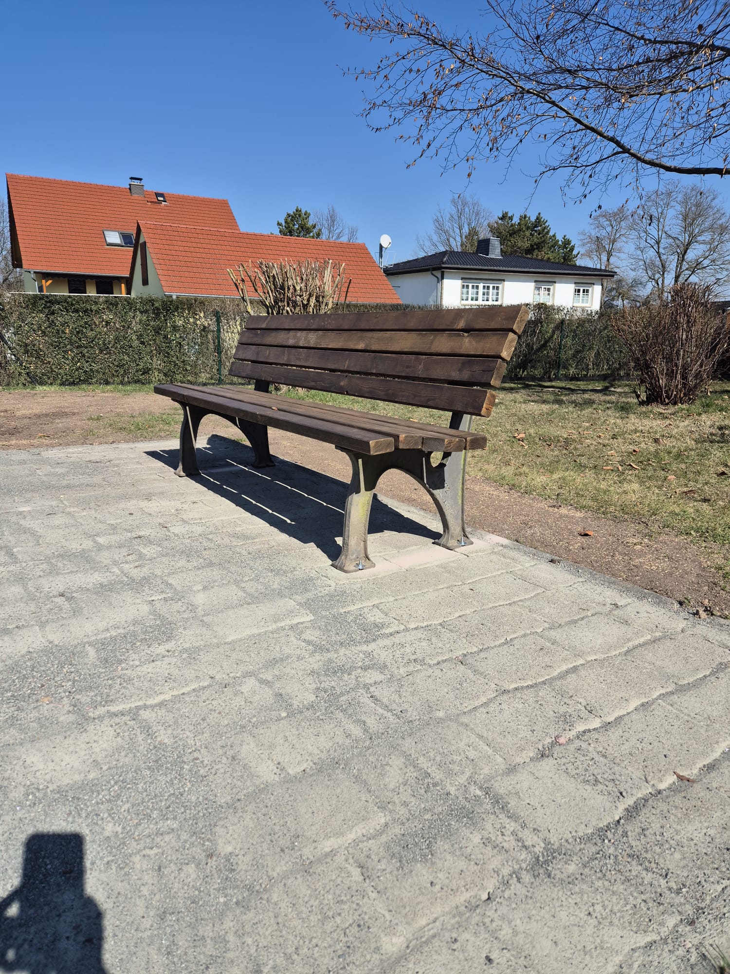 Endlich neue Bänke!